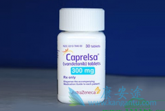 С���Ӱ���ҩ��������(Caprelsa)��ͬʱ�����ڶ��ְе�